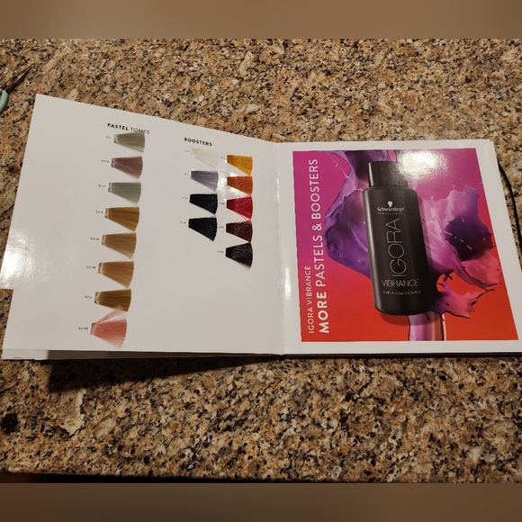 Schwarzkopf Igora Vibrance Color Swatch Book Pro Premium IDH: 2360967| NEW - Picture 6 of 13